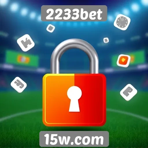 Recursos de segurança no site 2233bet são destacados
